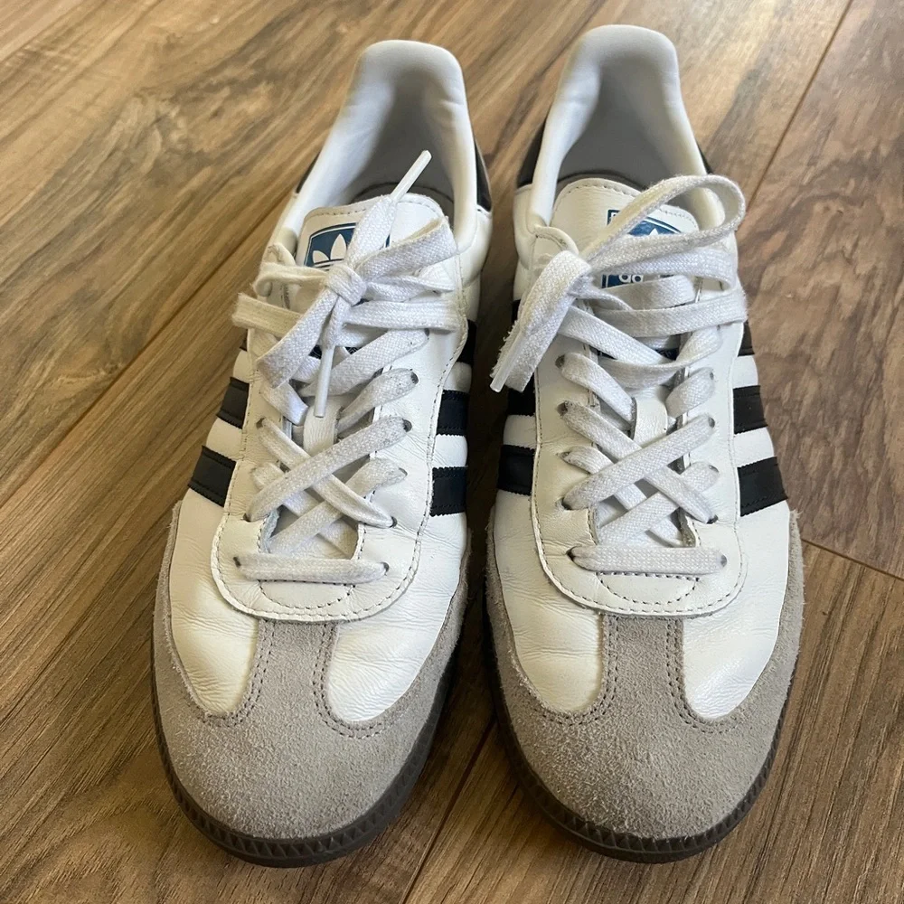 ADIDAS ORIGINALS SAMBA OG W10 CASUAL SHOES M8.5 - Picture 2 of 6